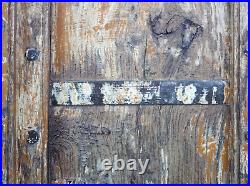 Pair of Antique Vintage Indian Wooden Shutters Doors (MILL-561)