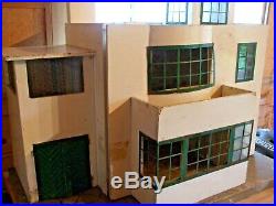 RARE Vintage TRIANG LINES ART DECO 52 1930s dolls house to restore LARGE 33
