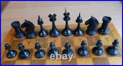 Rare 1950s USSR Soviet Vintage Chess Tournament Wood Antique Old Russian