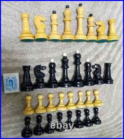 Rare 1970s USSR Soviet Tournament Chess Big Vintage Antique Wood Old Russian (3)