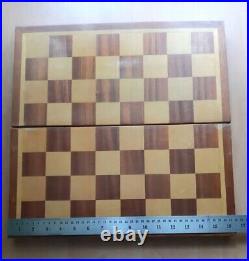 Rare 1975 USSR Soviet Tournament Chess Big Vintage Antique Wood Old Russian