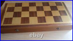 Rare 1975 USSR Soviet Tournament Chess Big Vintage Antique Wood Old Russian