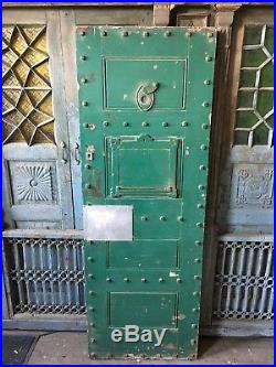 Reclaimed Vintage Old Victorian Police Jail Prison Cell Door