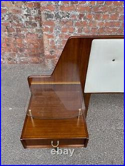 Retro Vintage G-plan E. Gomme Headboard With Bedside Tables G-plan Headboard