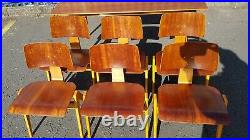 Robin day hillestak Dining Set Chairs And Table Retro Vintage Mid Century