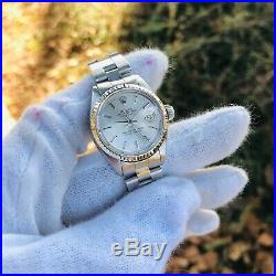 Rolex Datejust 6917 14K White Gold SS 26mm Serviced and Restored 26MM Ladies