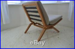 Stunning Pair Vintage Stag Goble Lounge Chairs