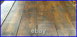 Table Country Farmhouse Kitchen Rustic Pine Vintage Antique Refectory Dining