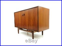 Teak Mid Century Cabinet 60s Vintage Danish Design Compact Sideboard