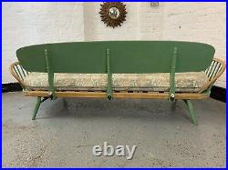UK DELIVERY, Vintage Mid Century Ercol Studio Day Bed / Sofa Elm Retro chair