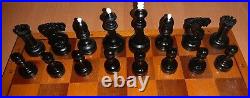 USSR Soviet Tournament Vintage Wood Chess Antique Old Russian