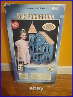 VINTAGE Mansion in Minutes San Franciscan Kit Dura Craft NEW IN BOX. RARE
