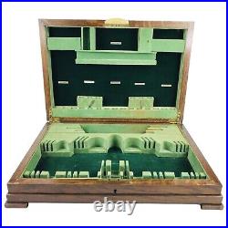 VTG Cutlery Box British Wooden Large (Key Missing)