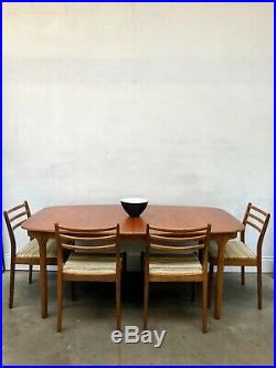 Vintage 1960s Mcintosh Large Oval Teak Dining Table G Plan Danish Retro DELIVERY