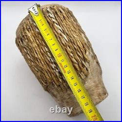 Vintage African Tribal Cow Skin Hand Crafted Hide Drum Music