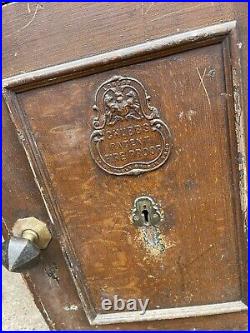 Vintage Antique CHUBB Safe Strong Box Till With Key Can Deliver