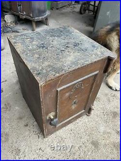 Vintage Antique CHUBB Safe Strong Box Till With Key Can Deliver