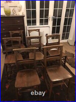 Vintage Antique Church / Chapel Chairs