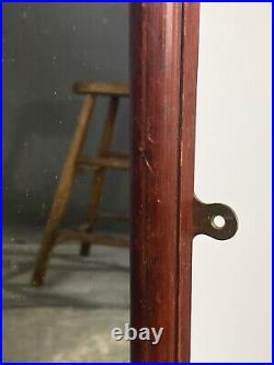 Vintage Antique Distressed Foxed Tailors Outfitters Mirror