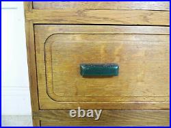 Vintage Antique E Gomme GPlan Heals London Oak Tallboy storage cabinet 1935