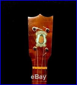 Vintage Antique Kamaka Deluxe 1930s Koa Wood Soprano Ukulele Martin Strings