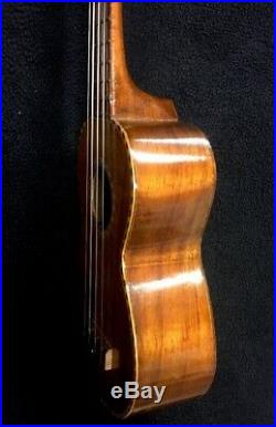 Vintage Antique Kamaka Deluxe 1930s Koa Wood Soprano Ukulele Martin Strings