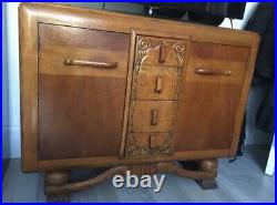 Vintage/Antique Oak Cabinet (circa 1930s/40s)