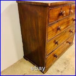 Vintage Antique Solid Wood Chest Of Drawers