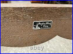 Vintage Antique Stanley Wood of Olney Brown Rectangular Extending Dining Table