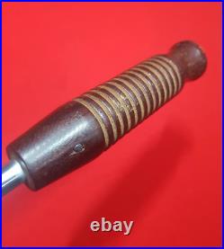 Vintage Antique Surgical Hammer Wood Handle Rare