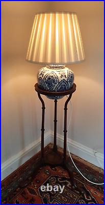 Vintage Antique Two Tier Victorian Plant Stand /Jardiniere/ Lamp Stand