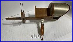Vintage Antique Unbranded Wood Stereoscope View Finder