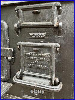 Vintage Antique Victorian THE GUINNESS Cast Iron Range Cooker Stove