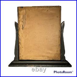 Vintage/Antique Wood/Glass Picture/Photo Frame Young Woman