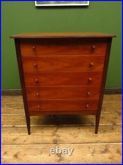 Vintage Danish Style Chest of Drawers, 1960s mid century chest of drawers