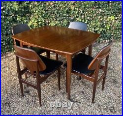 Vintage Elliots Of Newbury Extendable Dining Table & 4 Chairs