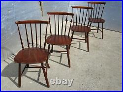 Vintage Ercol Style Mid Century 4 x Danish Farstrup Splindle Back Dining Chair