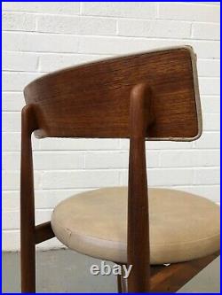 Vintage G Plan Fresco Teak Danish Dining Table & 6 Chairs. Retro Kofod Larsen