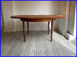 Vintage G Plan Table Round Extending Midcentury Retro Teak (delivery available)