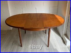 Vintage G Plan Table Round Extending Midcentury Retro Teak (delivery available)