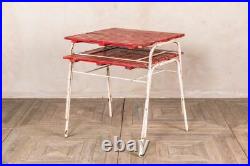 Vintage Garden Table And Chairs Set Stackable Garden Furniture
