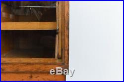 Vintage Glazed Haberdashery Cabinet / Counter with Drawers by Harris & Sheldon