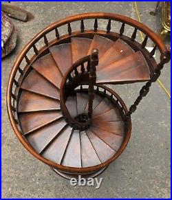 Vintage Grand Tour Style Architectural Model Spiral Staircase