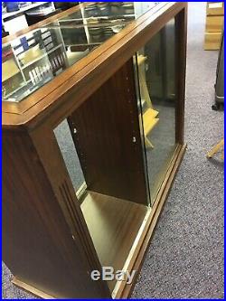 Vintage Haberdashery Shop Counter, Display Cabinet, Used Shop Counter, Display