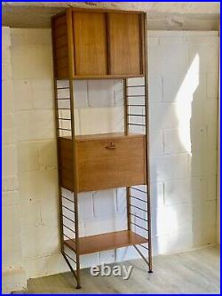 Vintage Ladderax Single Bay Shelves Midcentury 1960s Staples (delivery avail)