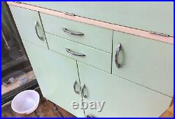 Vintage Mid Century Hygena Kitchen Pantry Larder Cupboard Kitchenette 1950s