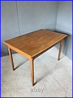 Vintage Niels Moller Teak Compact Mid Century Extending Dining Table Seats 4-6