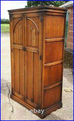 Vintage Old Charm Gentlemans Wardrobe 175 x 96 cms DELIVERY POSSIBLE