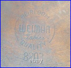 Vintage Rare Heirloom Weiman 8203 Smoking Table Interior Decorate Sleak Design