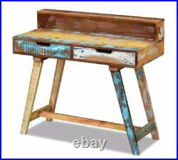 Vintage Retro Desk Mid Century Style Wood Writing Table Office Furniture Rustic